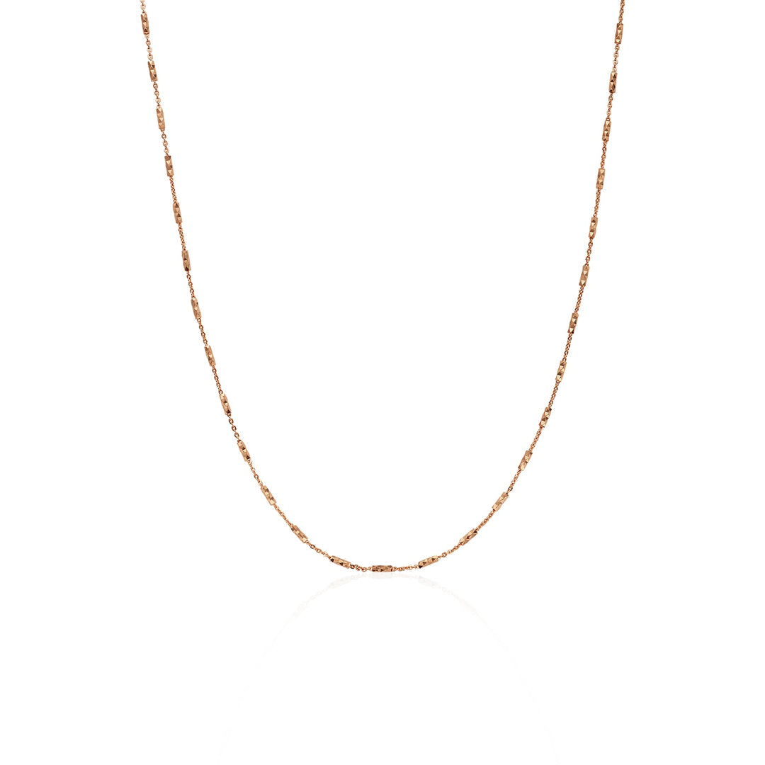 Fine Beaded Chain Necklace