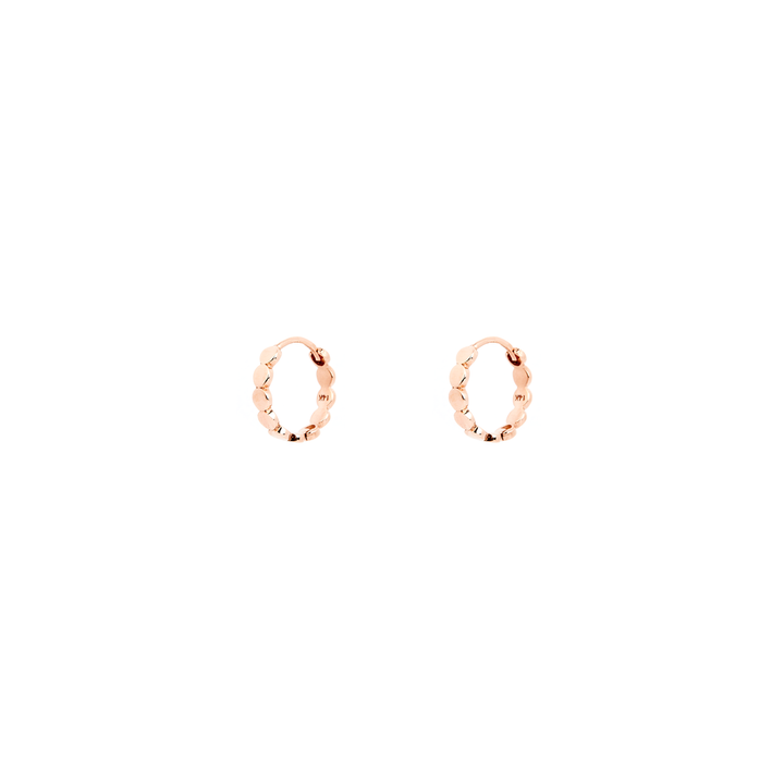 Herse Dot Mini Hoop Earrings