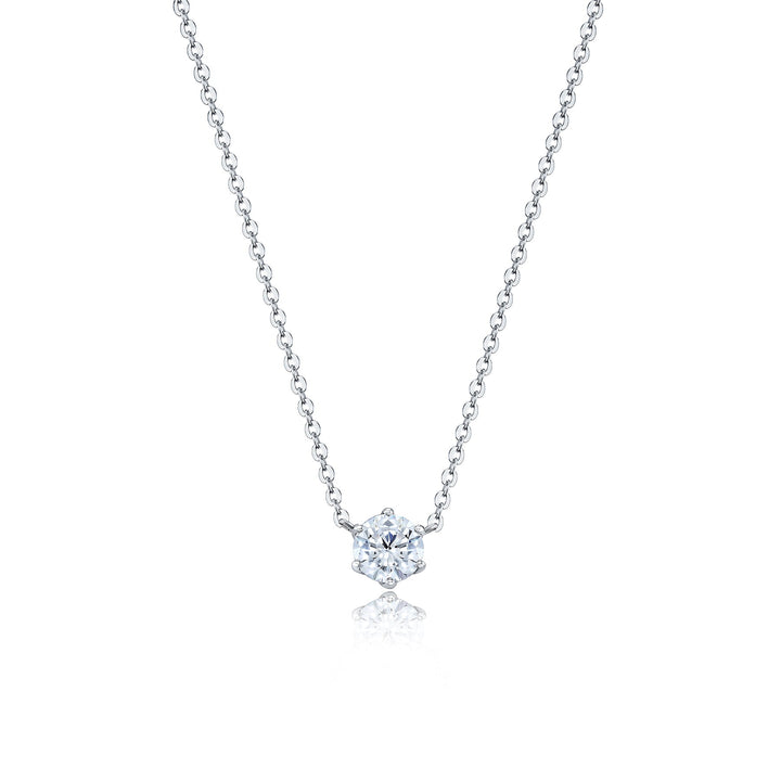 1CT 6Prong Necklace