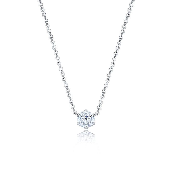 2CT 6Prong Necklace