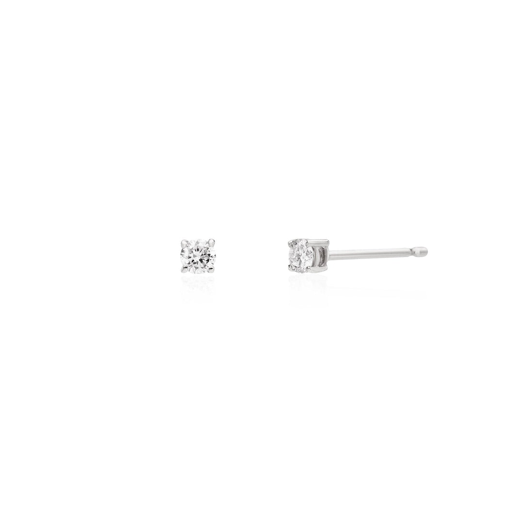 Simple Four Prong Studs